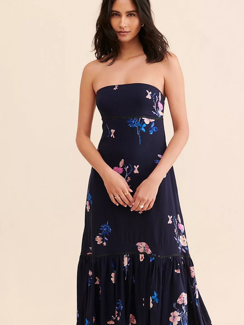 Free People Rosie Posie Midi Dress